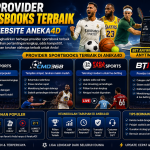 Provider sportsbooks terbaik di website Aneka4D dengan pilihan taruhan olahraga online seperti SBO Sports, SABA Sports, CMD Sports, dan BTI Sports untuk sepak bola, basket, tenis, dan esports.